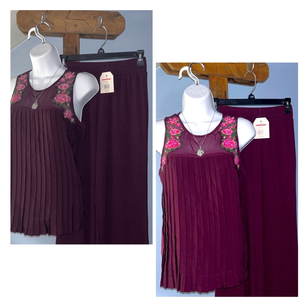 💐Cute Burgundy Outfit M💐